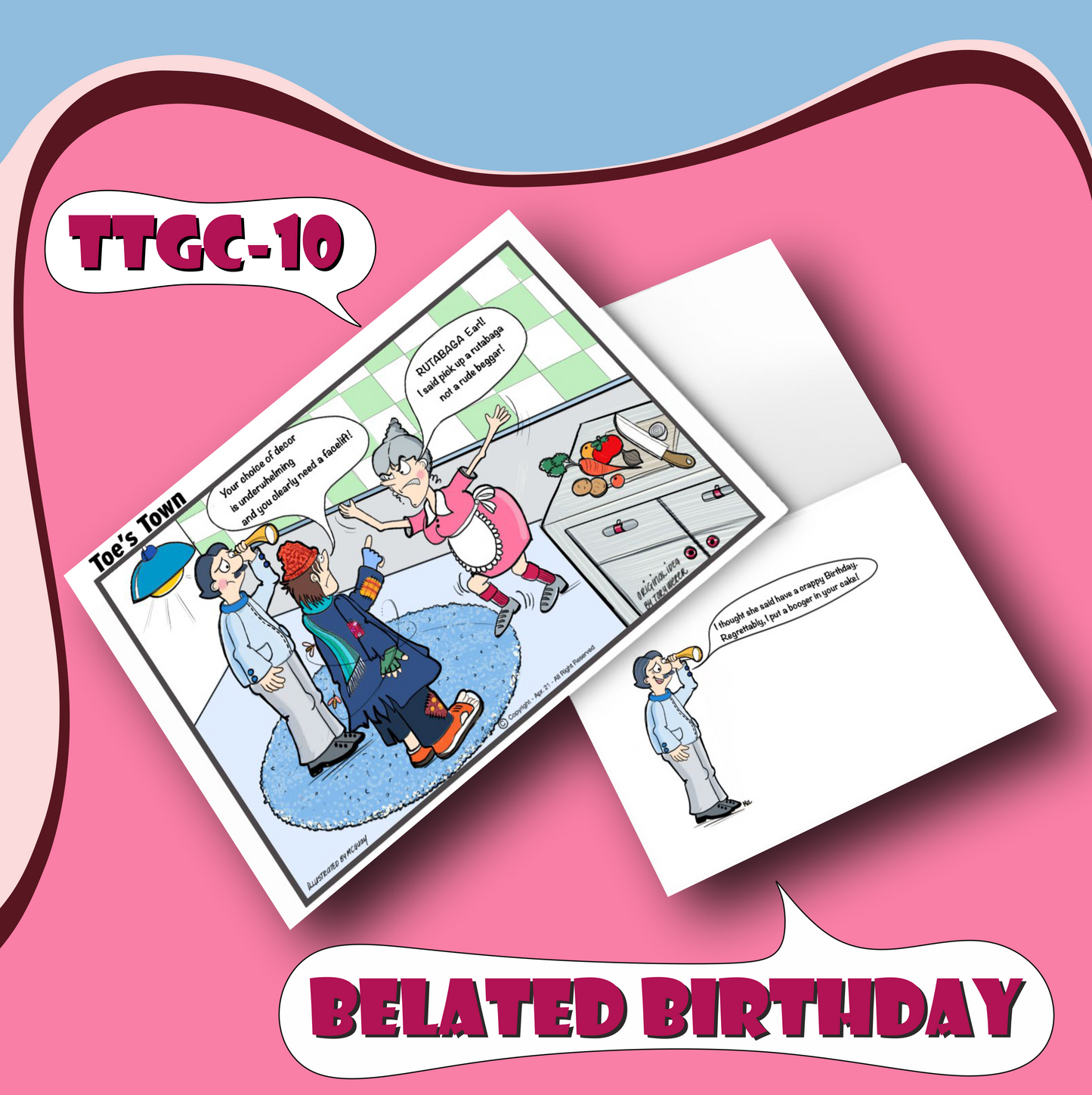 Toe's Town Misc Sarcastic Birthday Series 3