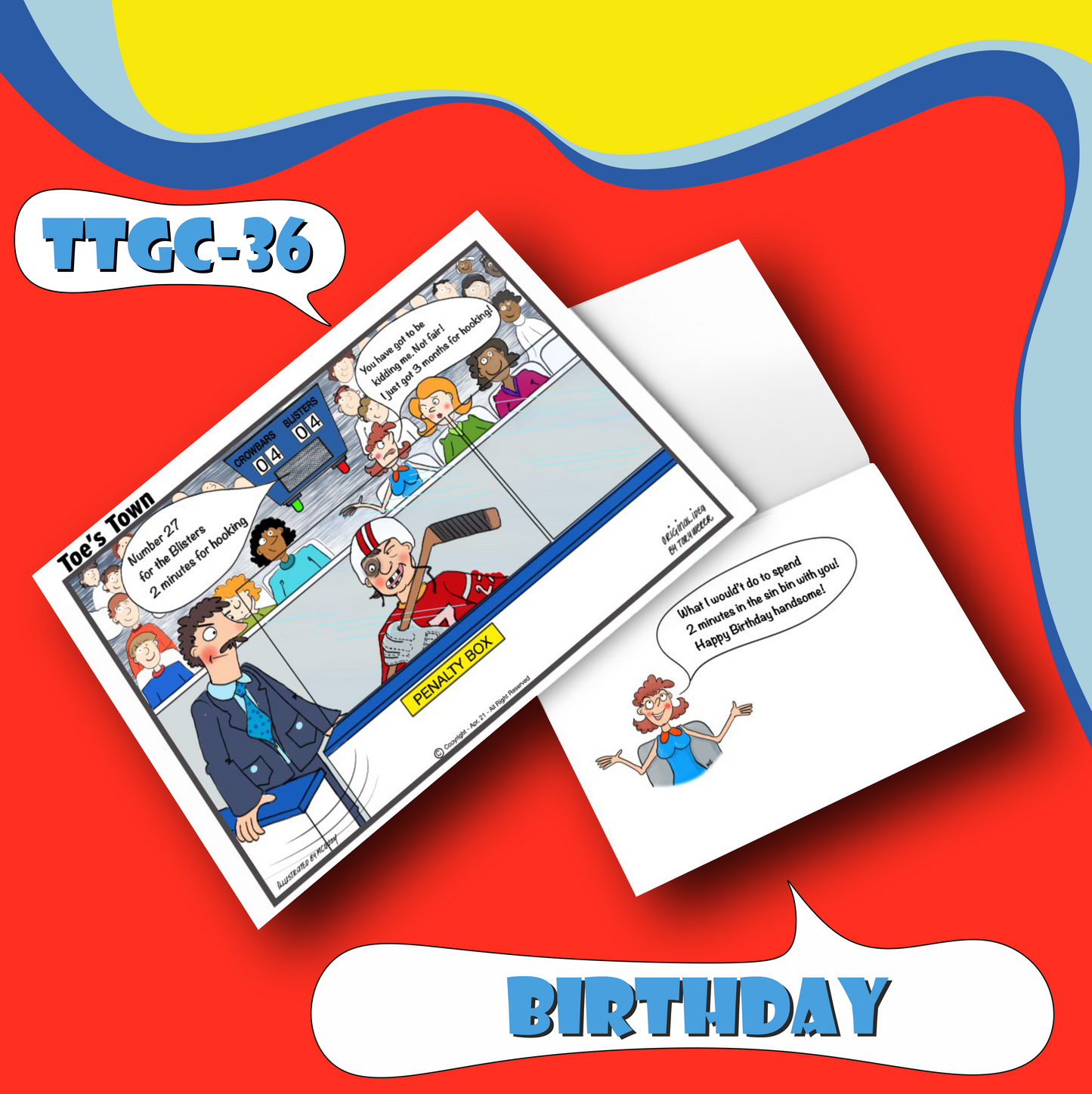Toe's Town Misc Sarcastic Birthday Series 3