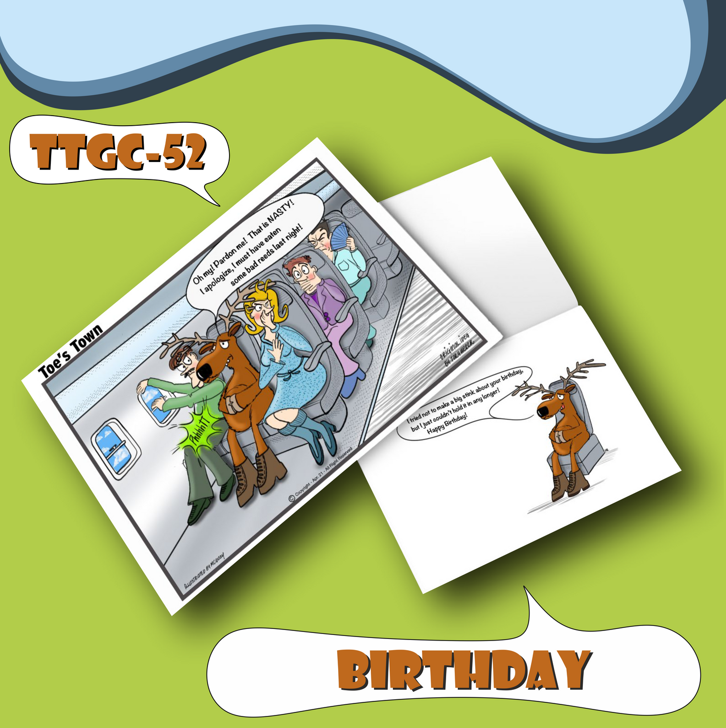 Toe's Town Misc Sarcastic Birthday Series 3