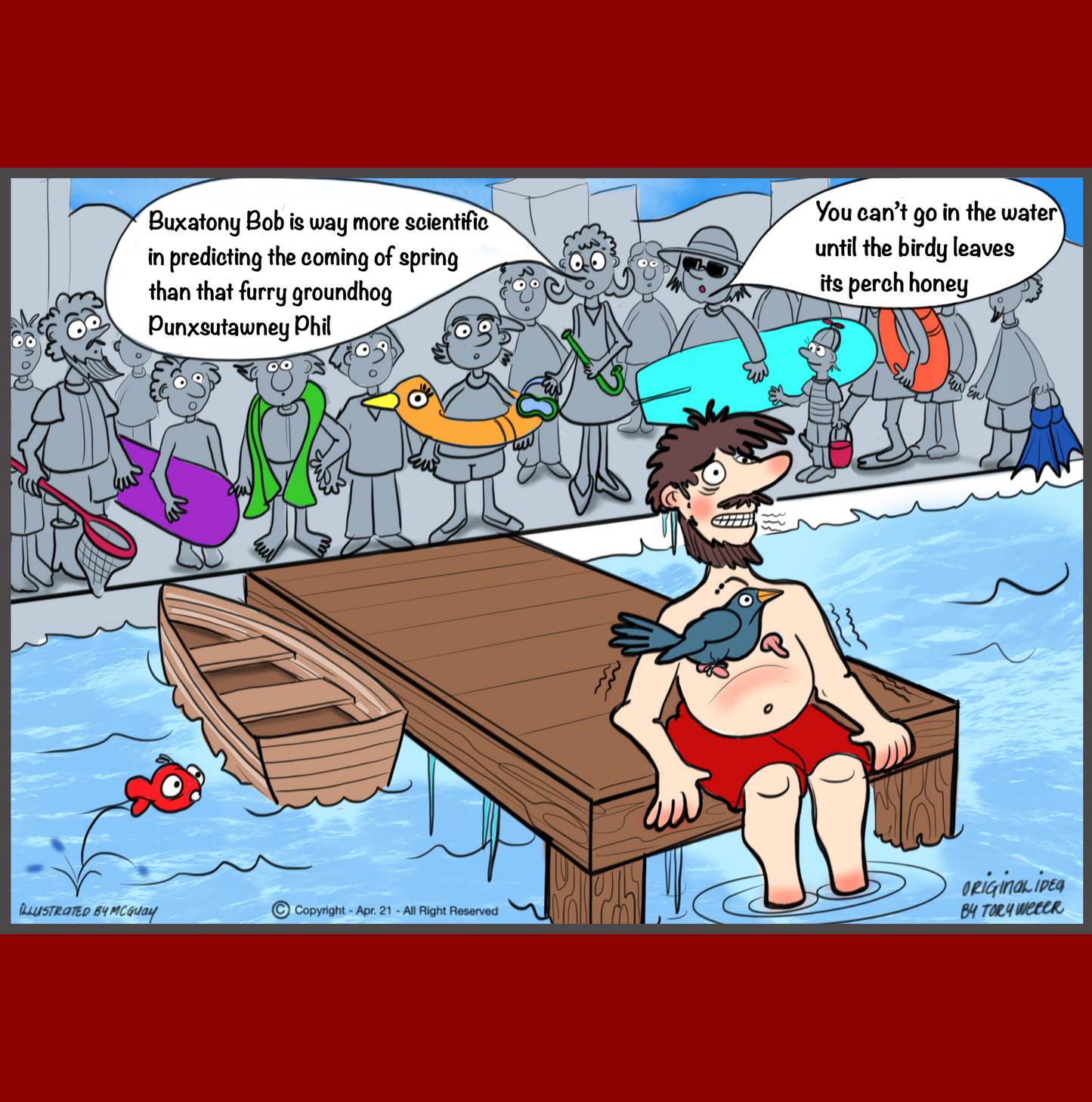 Buxatony Bob Greeting Card