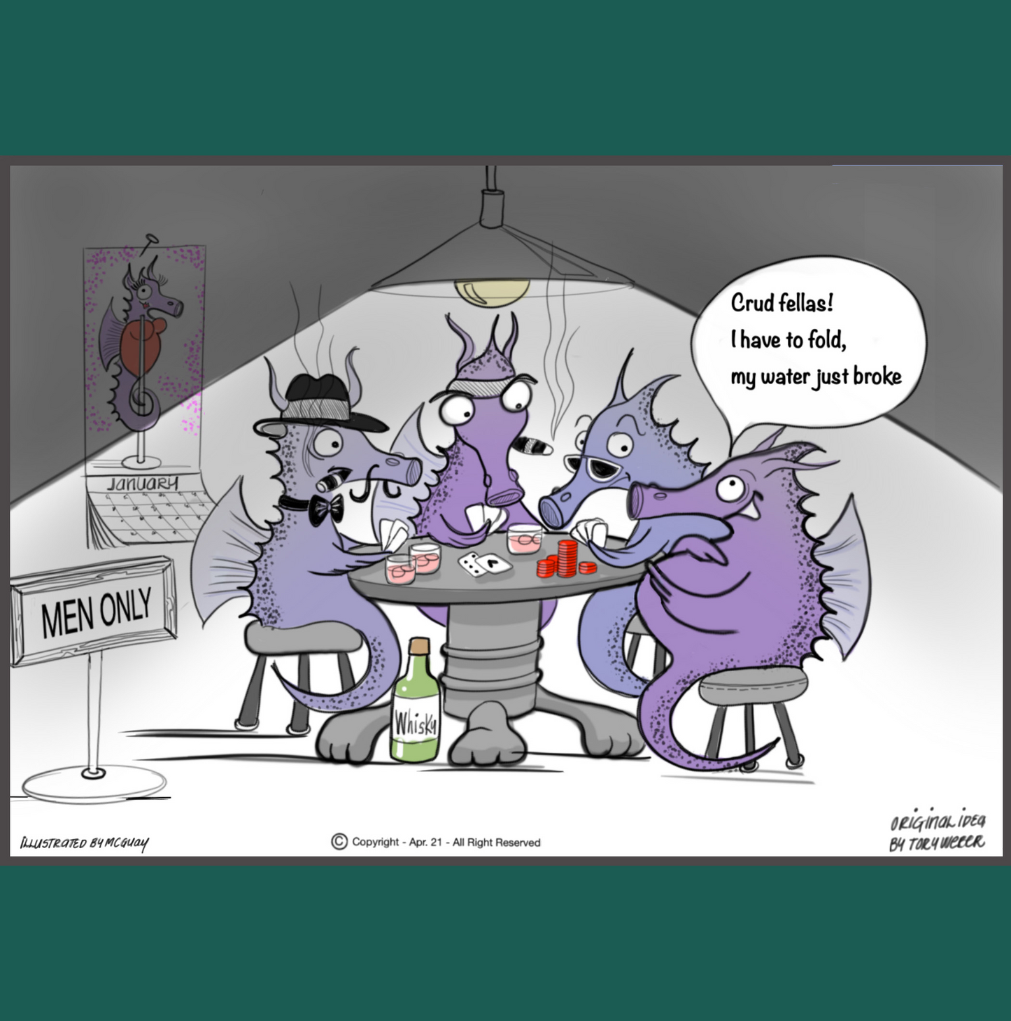 Happy Mother's Day Dad Greeting Card