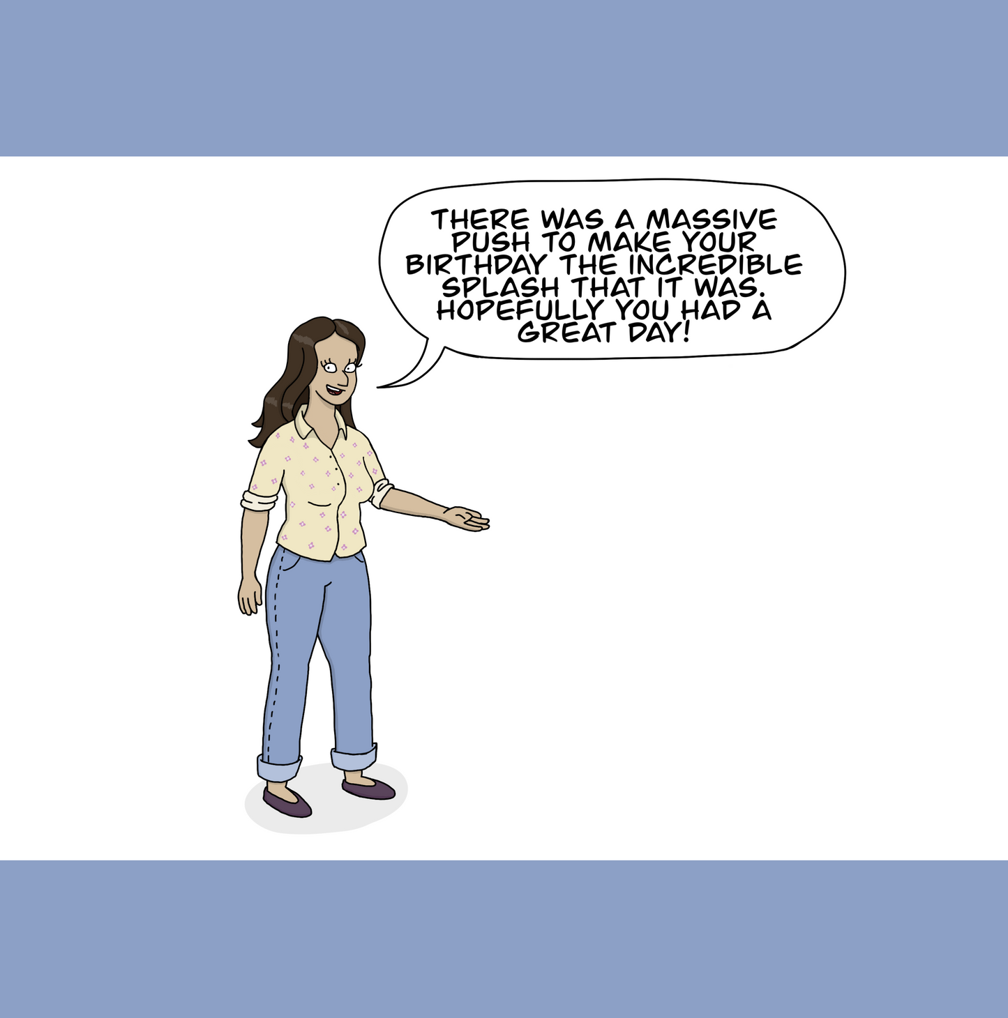 Die A Rhea Greeting Card