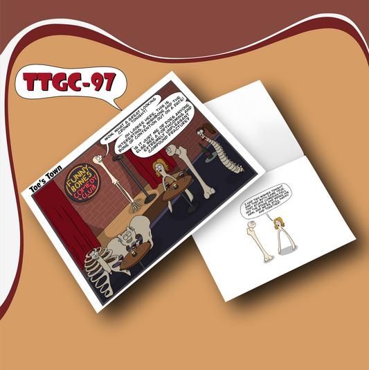 Funny Bone Greeting Card