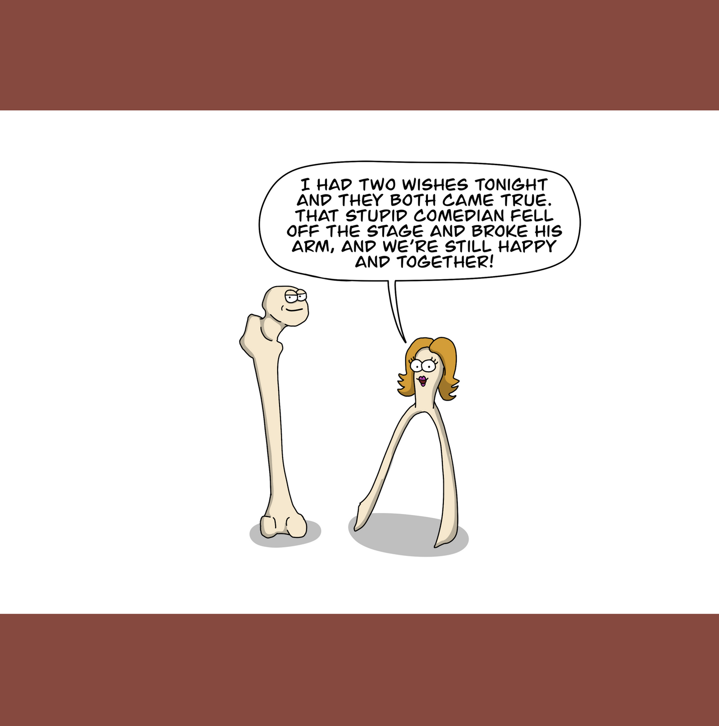 Funny Bone Greeting Card