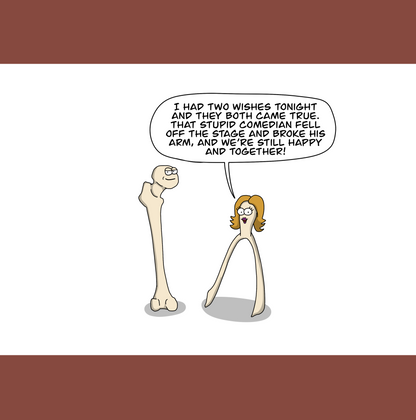 Funny Bone Greeting Card