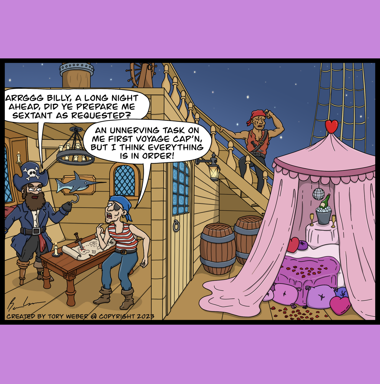 Sex Tent Greeting Card