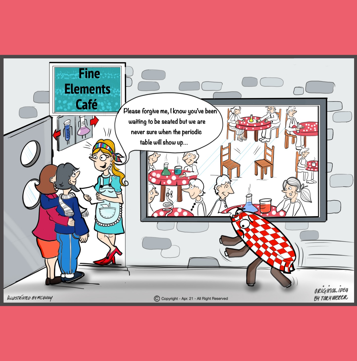 Periodic Table Greeting Card