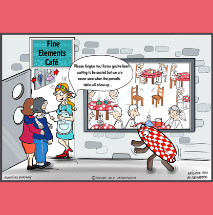 Periodic Table Greeting Card